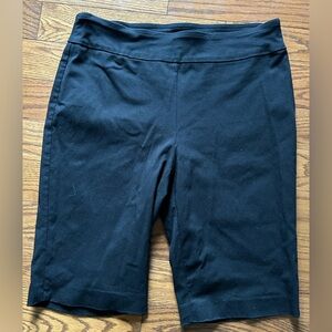 Women’s Counterparts Black Performance Stretch Jogger Shorts Sz 14
